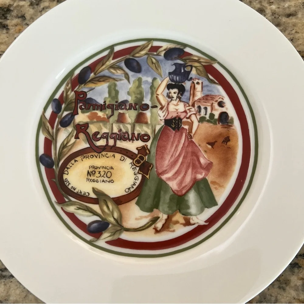 Restoration Hardware Cheese Appetizer Plates
